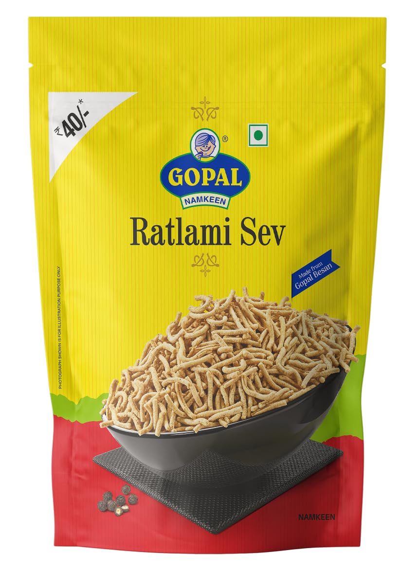 Gopal Namkeen Ratlami Sev 720 g (180 g X 4 Pack) (B0CPC6T3F4) Amazon Price History, Amazon Price Tracker