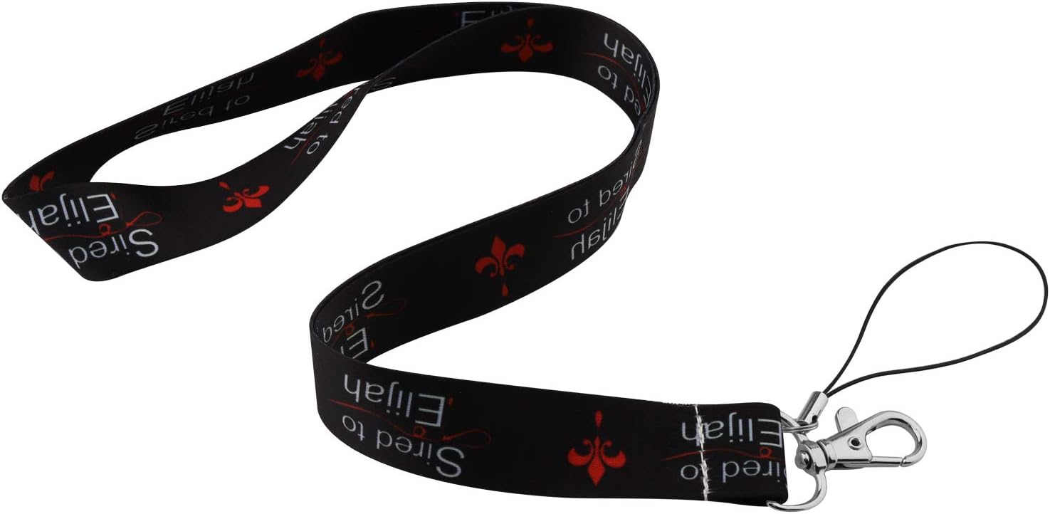 Sired to Klaus/Elijah Lanyard for Keys Neck Lanyard Keychain Holder The Originals Inspired Gift (Sired to Elijah)