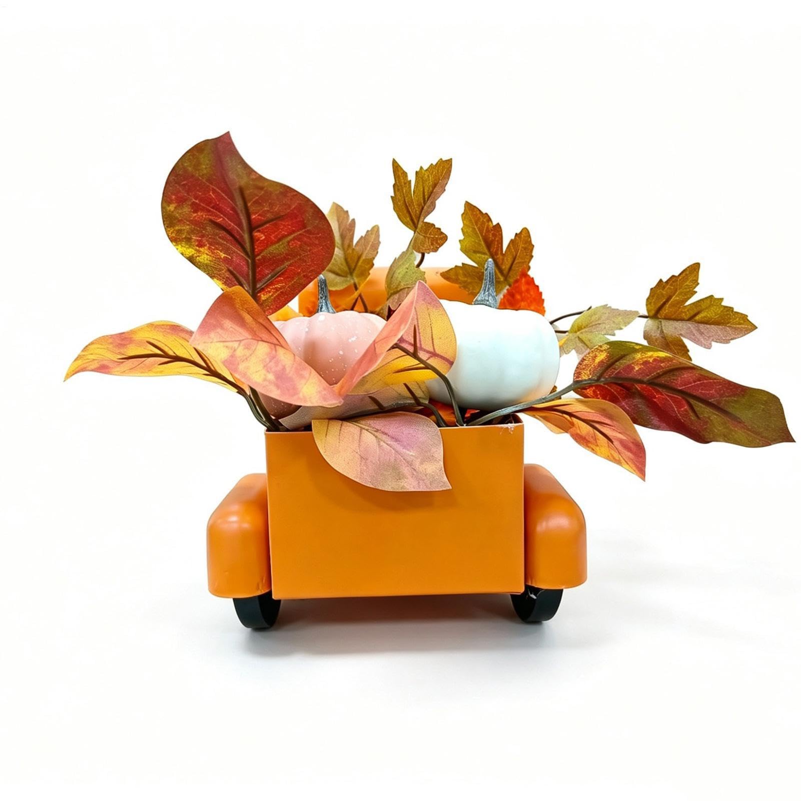 Dekoration LKW Metall Pick-up Vintage Thanksgiving 32 cm