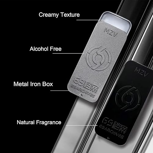 Miniatura 2 de Grospe Juego de 2 bálsamos sólidos perfume portátil de bolsillo perfecto para uso en viajes perfume de fragancia natural para hombres