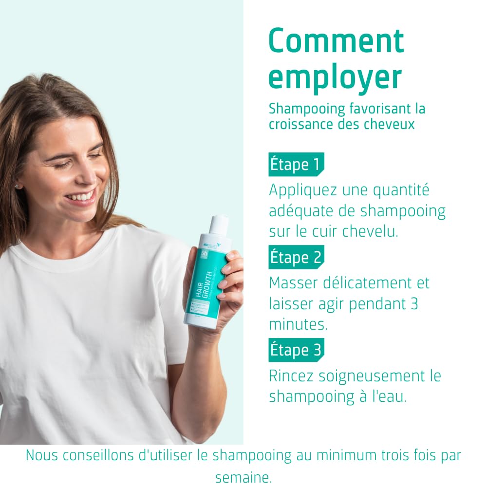 Neofollics Shampooing stimulant la croissance des cheveux