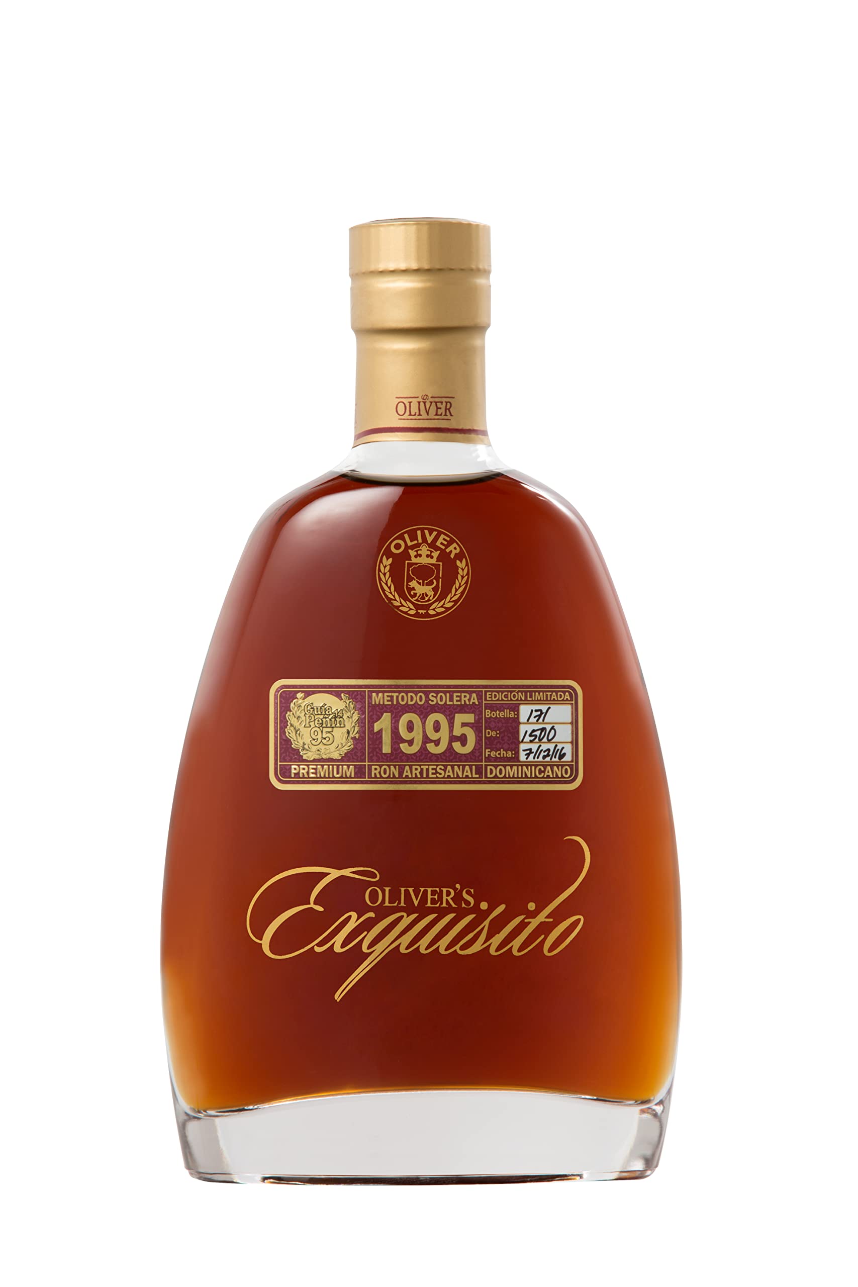 Rhum Exquisito 1995 sous étui 40° 70CL