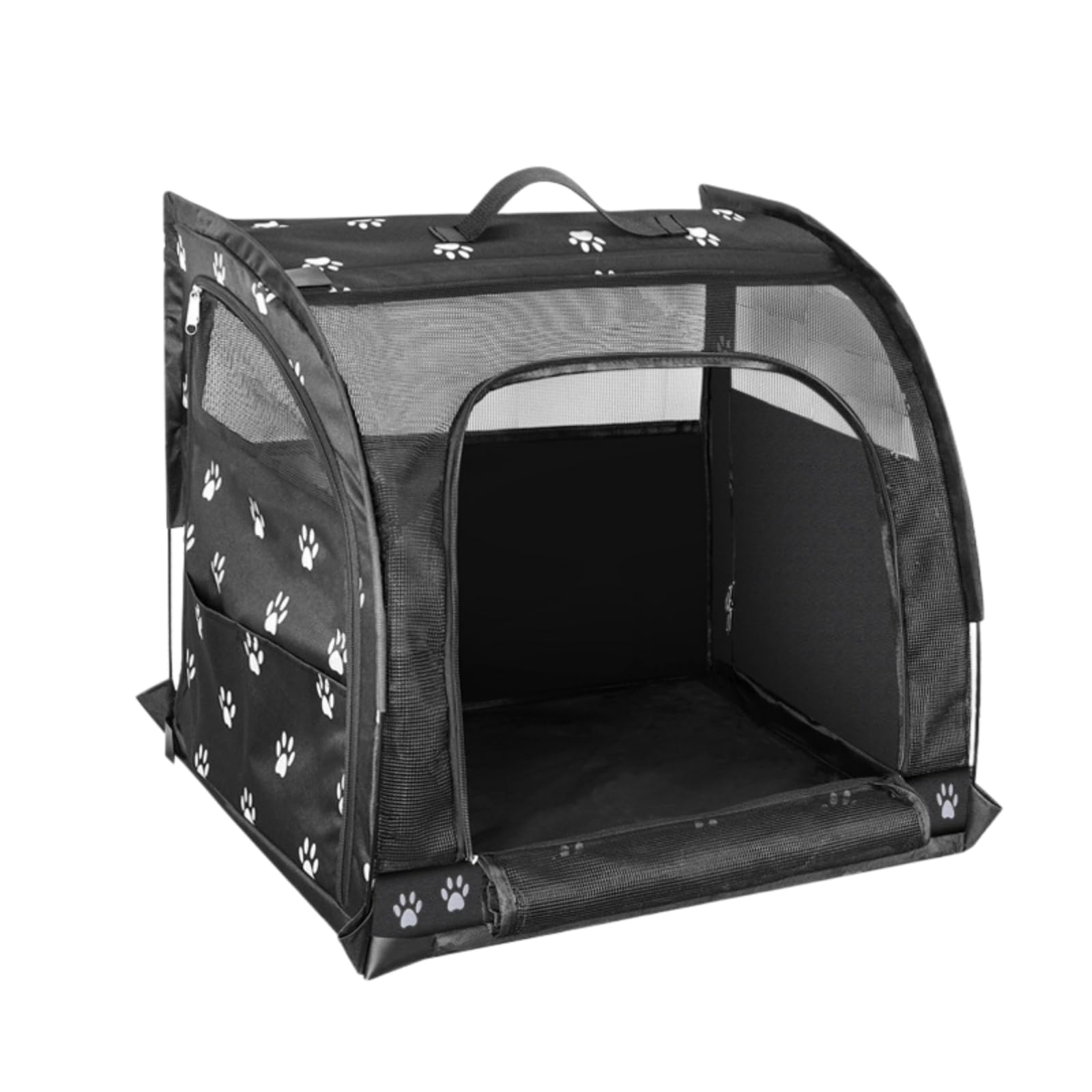 Veslyn Pet Travel Bag Breathable Backpack Carrier For Cats & Small Dogs, Foldable Scratch-resistant Portable Dog Kennel Bag-3