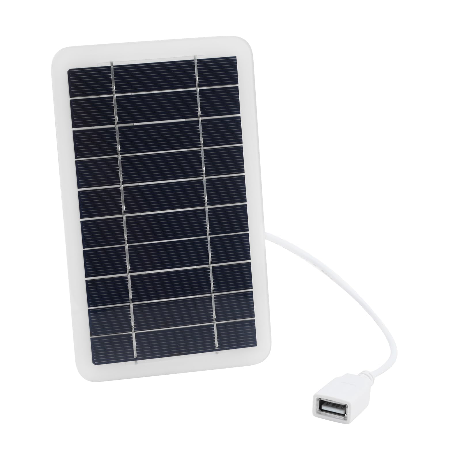 Przenośny podróżny panel słoneczny 2 W ze złączem USB 5 V, ładowarka słoneczna do telefonów komórkowych, power bank, aktywności na świeżym powietrzu, wodoodporny i trwały