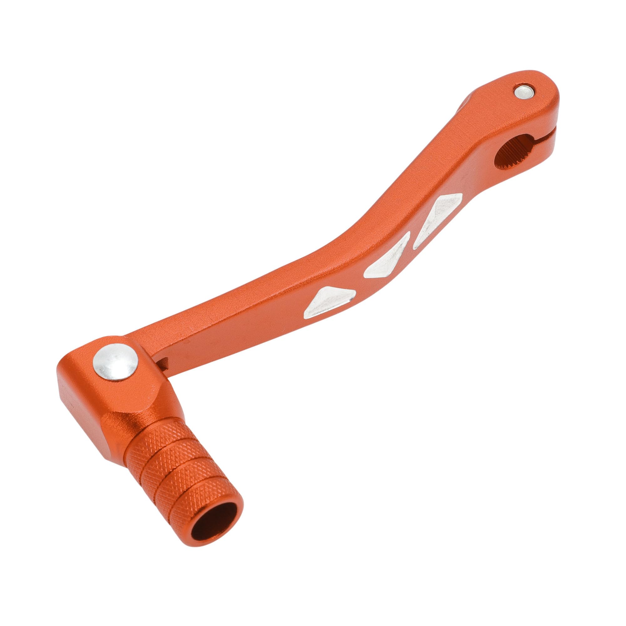 Levier de vitesse Kayo T4L alu anodisé orange haute performance