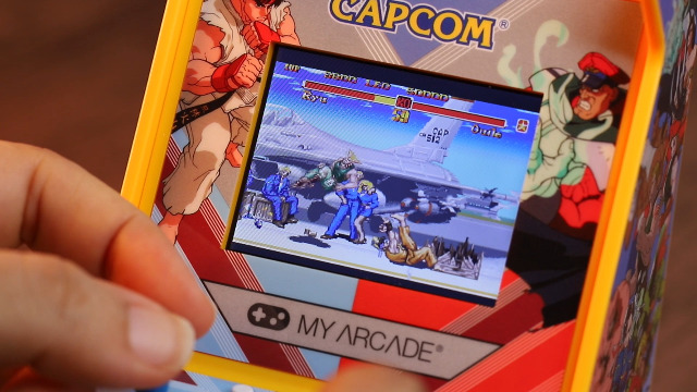 Amazon.com: My Arcade Super Street Fighter II Micro Player Pro