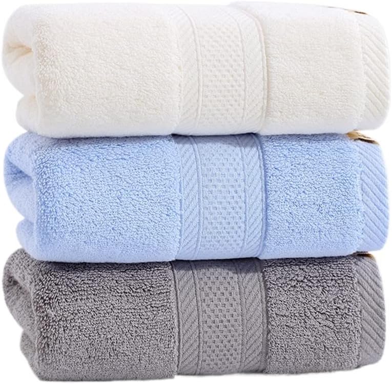 Wash Your face Towel Household Men Cotton Water Speed Dry Women Thick Hotel Bath Big(A 3PS)