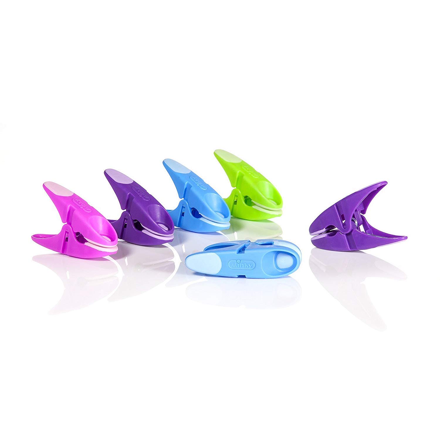 Minky Green Sure Grip Pegs - Pack Of 24 (3, )