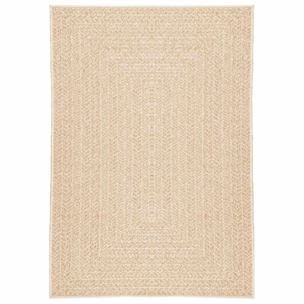 vidaXL Rug, Indoor and Outdoor Floor Carpet for Decorative, Area Rug for Hallway, UV-resistant Floor Rug, Carpet Flooring, Beige Jute Look