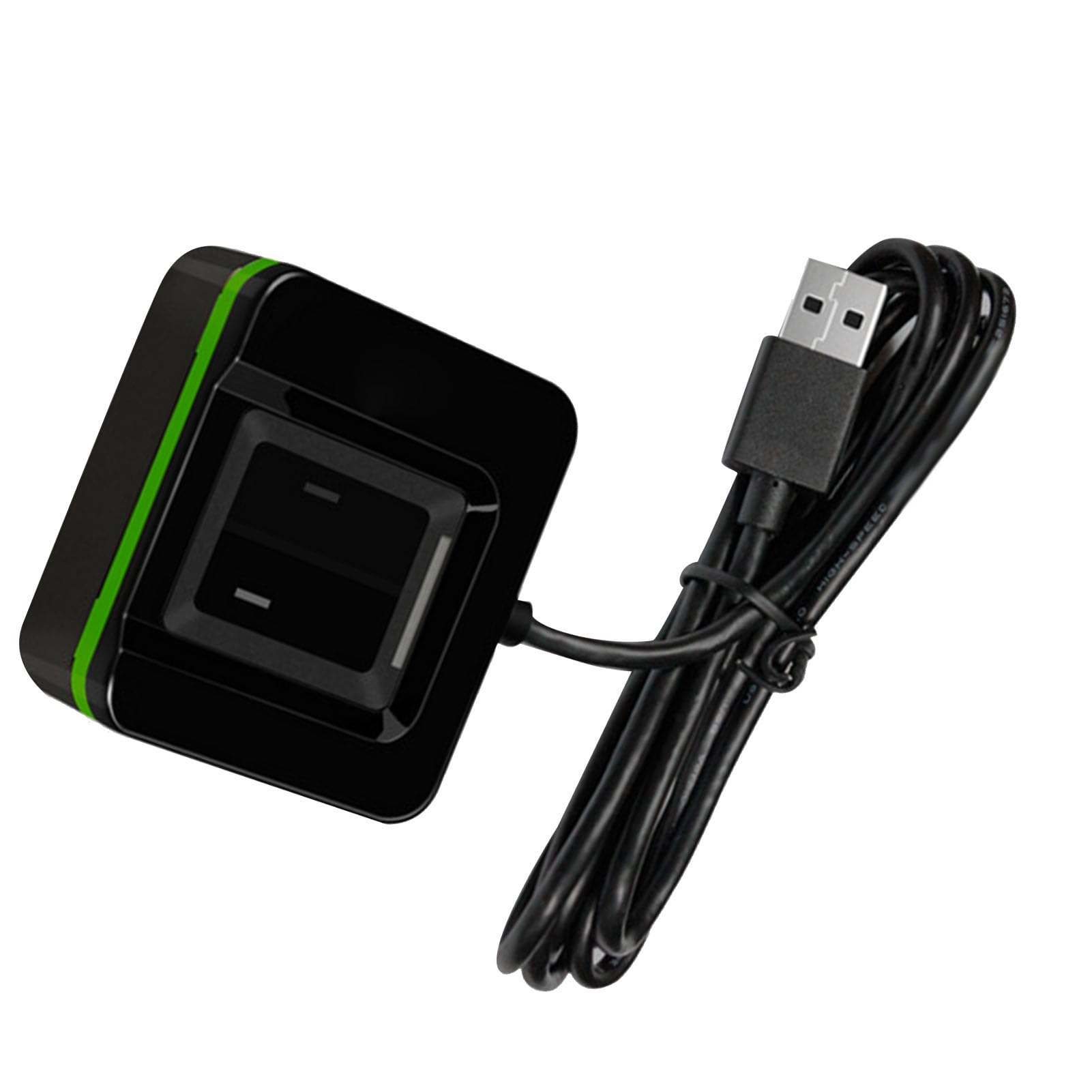 FILFEEL Czytnik Linii Papilarnych USB — Pojemnościowy Skaner Biometryczny z Kablem o Długości 5,9 Stopy do Logowania w Hello i Systemie MacOS, moduł Zbierający Odciski Palców Typu Plug-and-Play dla