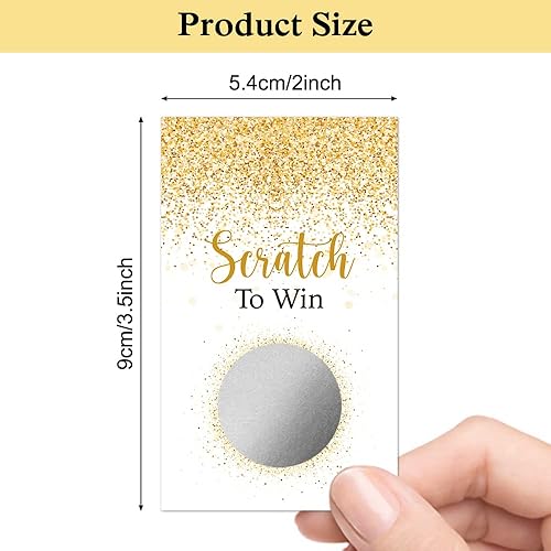 Miniatura 2 de Haizct Paquete de 50 tarjetas de regalo en blanco con certificado de regalo para pequeñas empresas, spa, belleza, maquillaje, peluquería, despedida