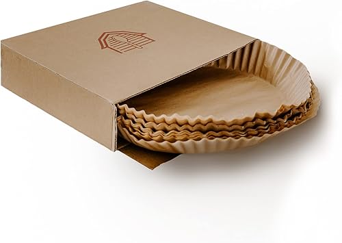 Miniatura 7 de Papel pergamino para pesas y sartenes para tartas, embalaje sin plástico, ajuste preformado de plato de 8,9,10 pulgadas, forros antiadherentes