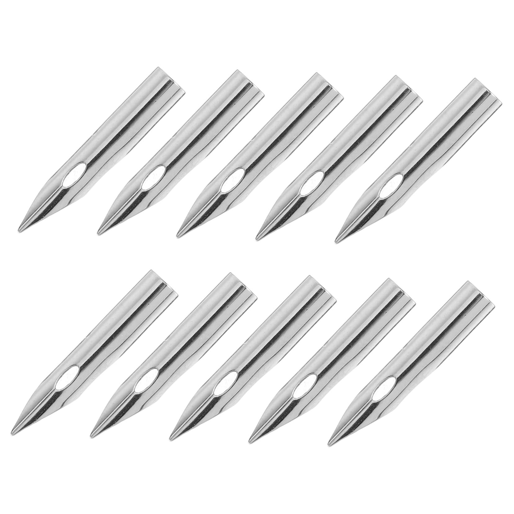 Gadpiparty Replacement Nibs for Fountain Pens 0.28mm Precision Calligraphy Pen Nibs Set of 10