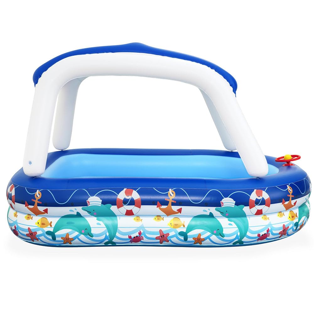 Bestway Piscina Familiar Sea Captain 213X155X132
