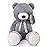 MaoGoLan Giant Grey Teddy Bear 47 inch 4 feet Large Stuffed Gray Teddy Bears Stuffed Animals for Girlfriend Children