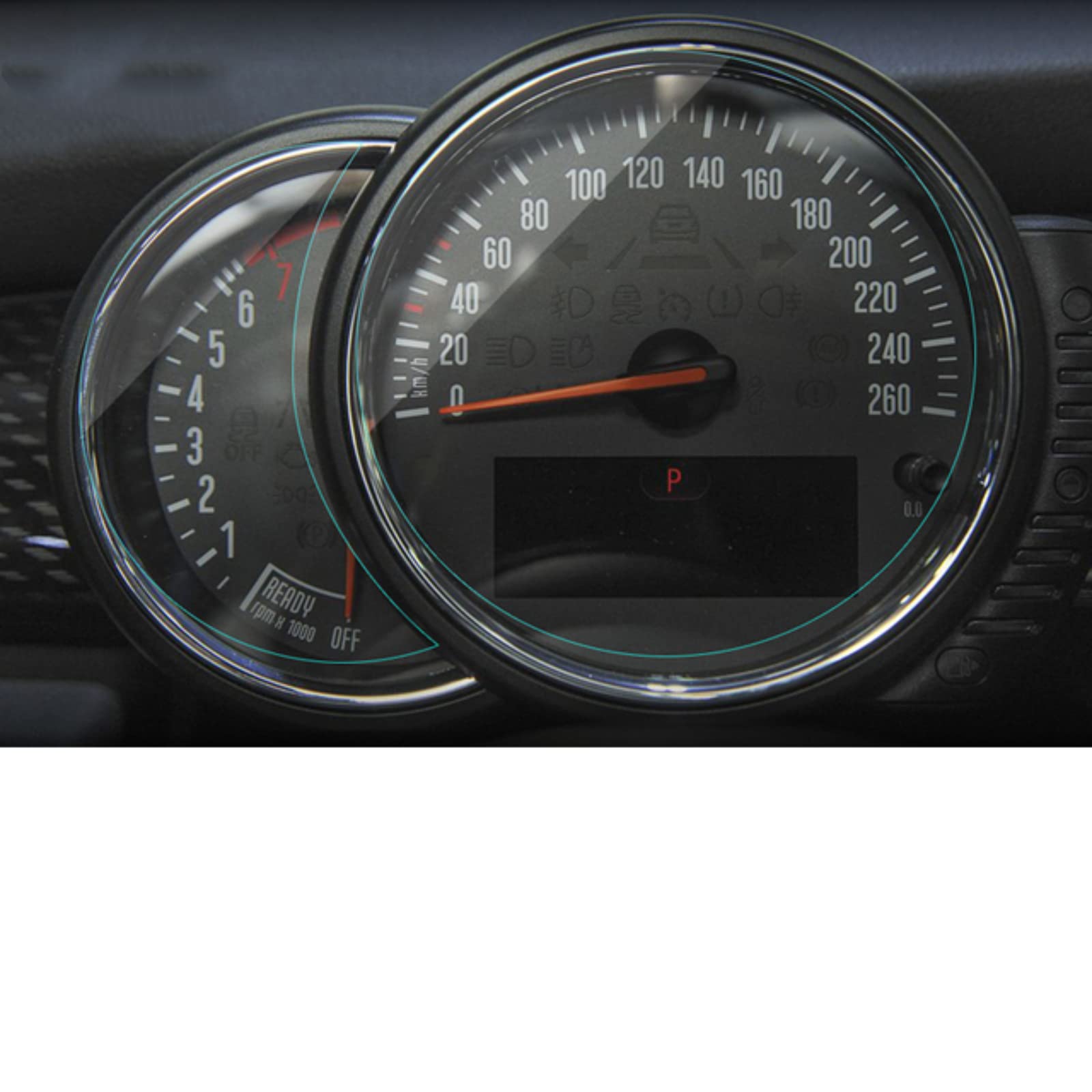 Verre trempé de navigation de voiture pour tableau de bord Mini Cooper F54 F55 F56 F57