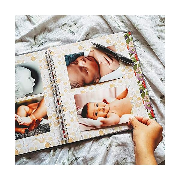 Peachly Baby Memory Book For Girls Milestone Keepsake Journal | First Five Years Baby Girl Memory Book | Baby Keepsakes… – Bild 6