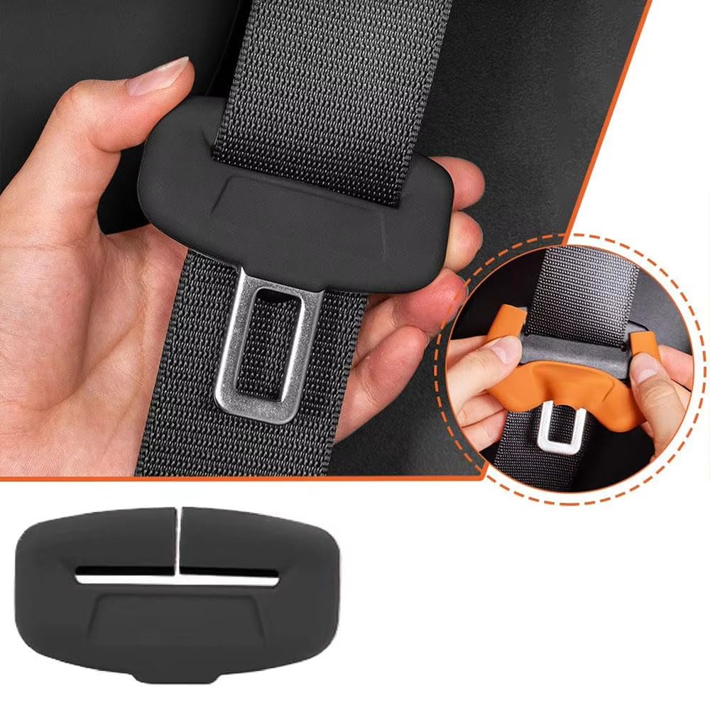 5 coperture con Fibbia per Cintura di Sicurezza per Alfa Romeo 147 156 164 166 159 Mito Giulia Giulietta Stelvio, Protezione per Fibbia per Cintura di Sicurezza,A