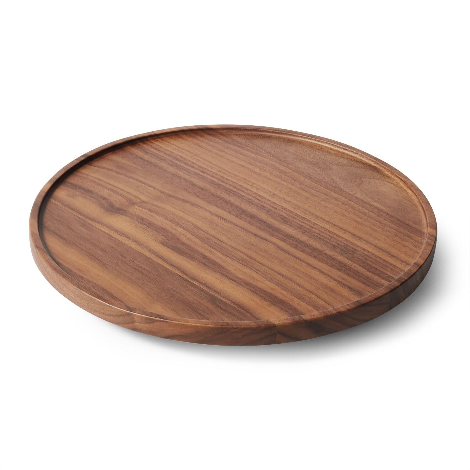 Sur La Table Black Walnut Lazy Susan, Brown
