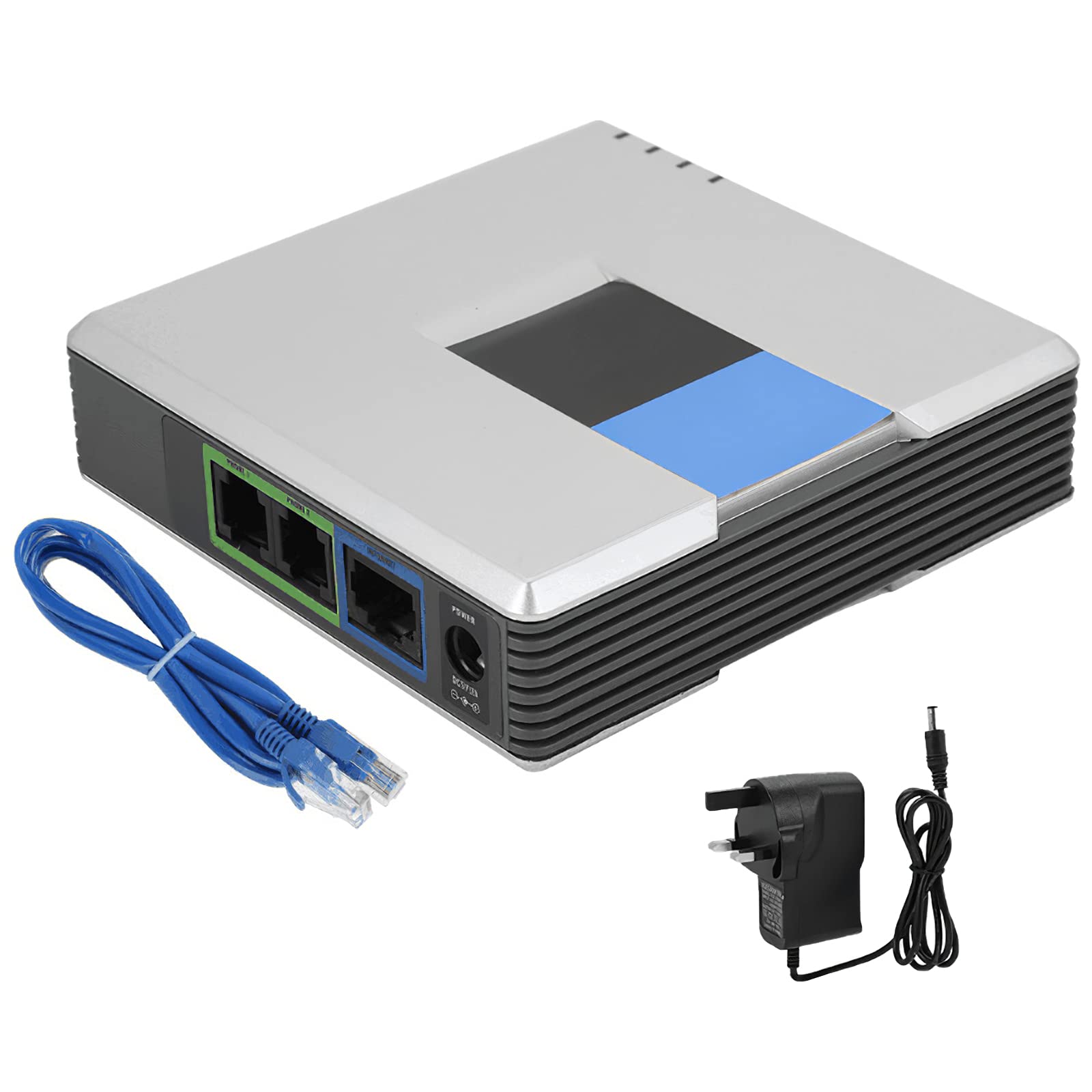 Buy TOTHEBEACH VoIP Phone Adaptor, VoiceoverIP Highdefinition Voice