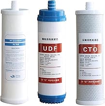 Reverse Osmosis Filtration 1PCS 10 inch CTO UDF PP Plug-in Filter Compressed Activated Carbon Filter Socket CTO Filter Sintered Carbon Universal Filter (Color : CTO UDF PP, Size : X) (Cto Udf