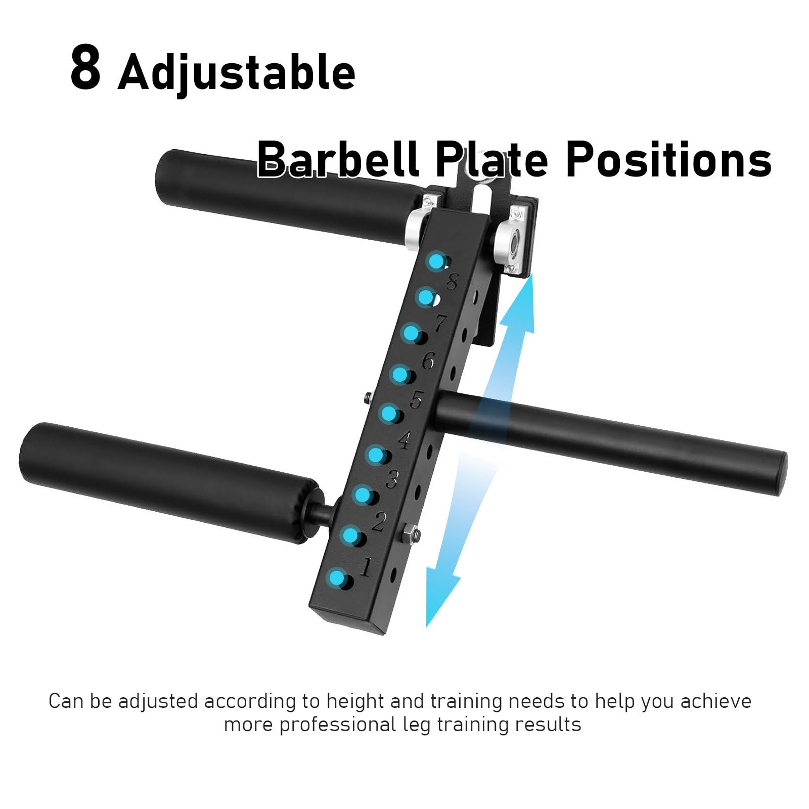 Beinstrecker und Curl Maschine Aufsatz für Power Rack, Einstellbare Krafttrainingsgeräte für Home Gym Leg Workouts