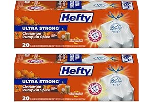 Hefty Ultra Strong Pumpkin Trash Bags