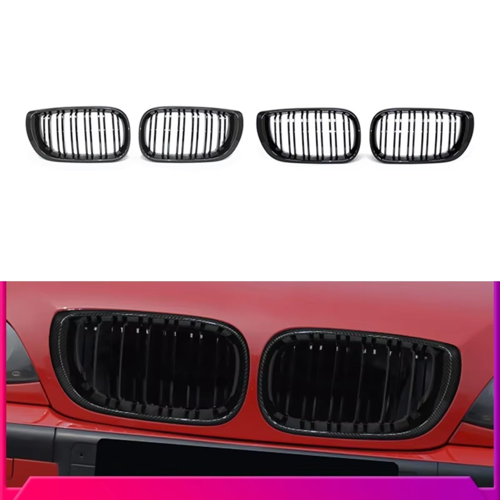 Griglia Anteriore Per 3 Serie E46 318I 320I 325I 330I 4 Porte 2002-2005