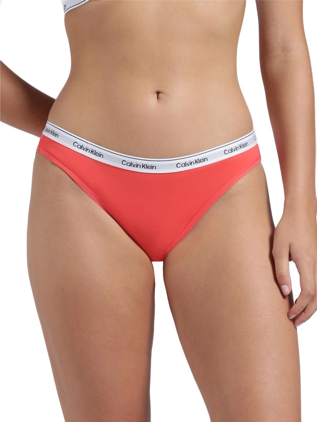 calvin klein underwear Pink Solid Mid Rise Bikini-Brief-picture-22