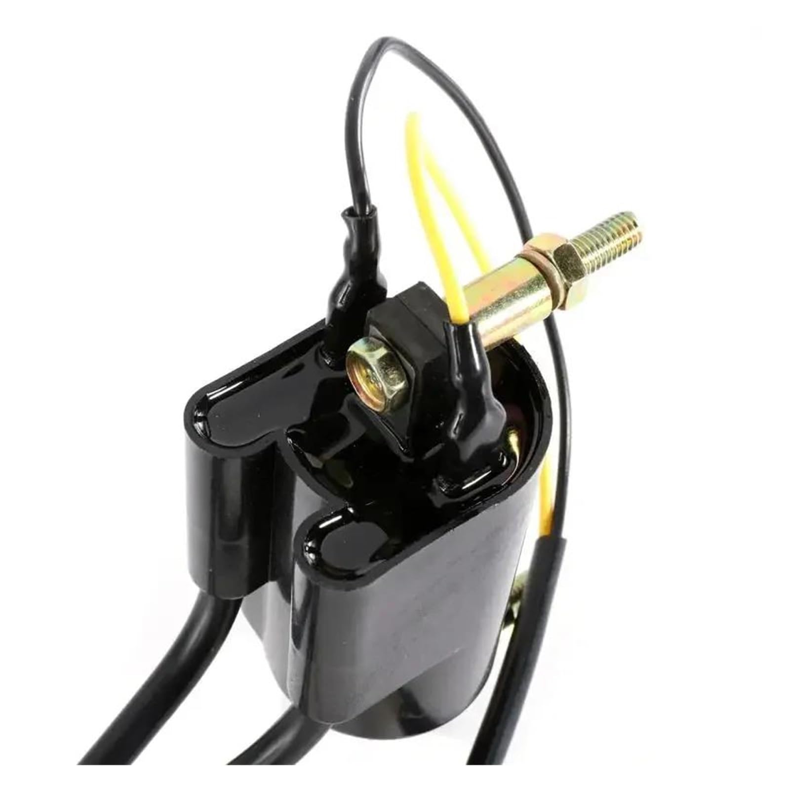 Zapłon motocyklowy Pasuje do Suzuki GS550 GS750 GS850 GS1000 2 podwójne wyjście + 4 Ohm cewki z nasadkami świec zapłonowych zestaw cewek zapłonowych Przekaźnik cewki zapłonowej