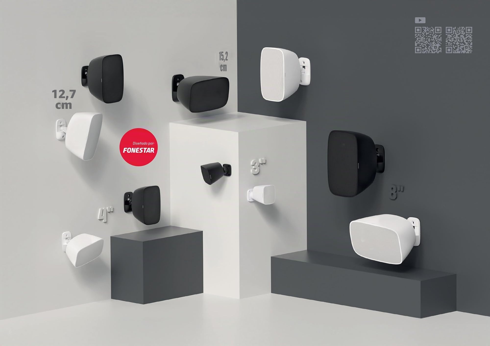 Altavoz de Sonorización Fonestar SONORA-3B/ 20W/ 1.0