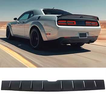 ダッジチャレンジャー/2008y〜MOPAR GOウイング/リアデッキスポイラー Amazon.co.jp: CARIG ダッジ チャレンジャー 2008-2020 リア