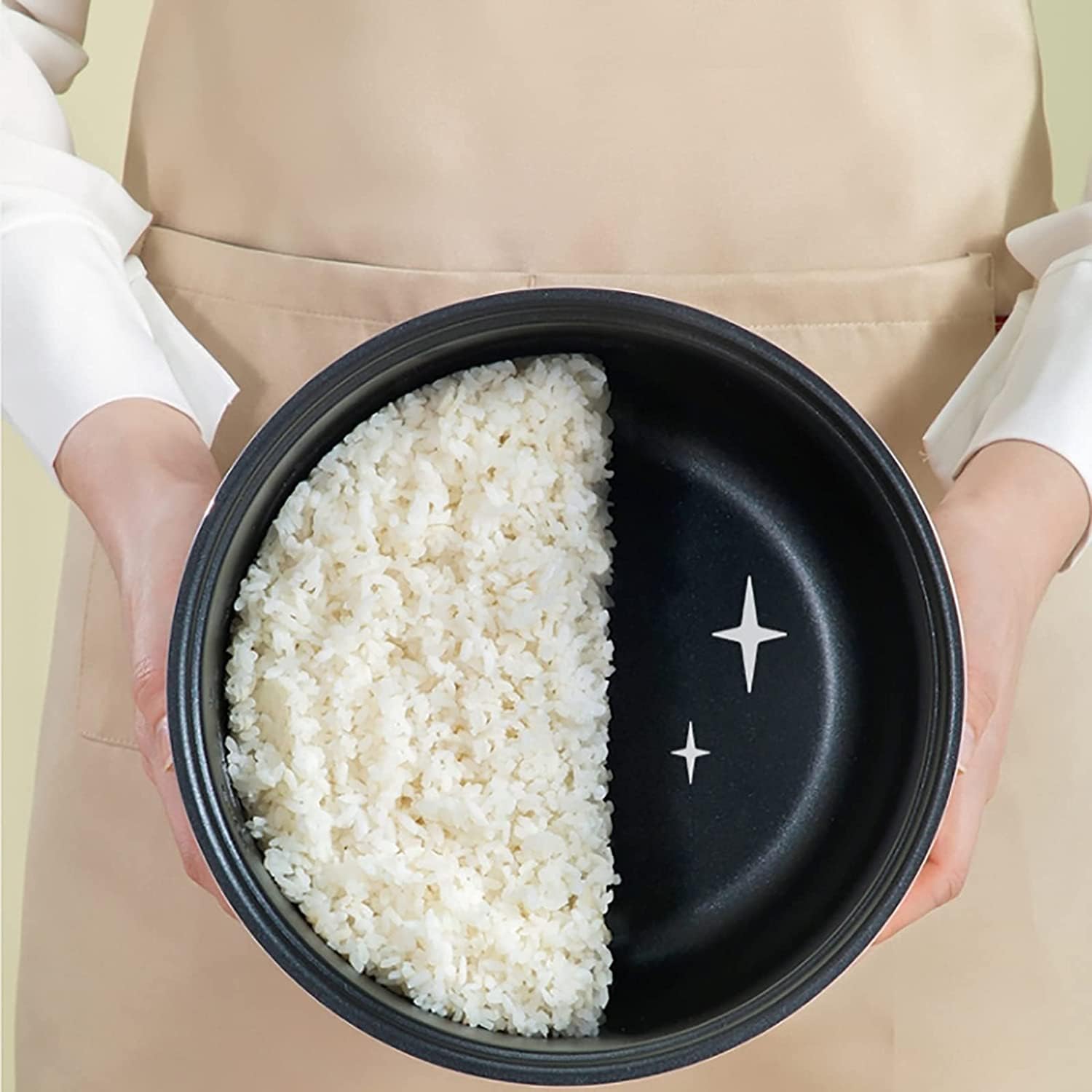 Rice Cooker Household Multi-Function Rice Cooker, 24H Reservation and Heat Preservation, Thicken Non-Stick Liner(5L) ()