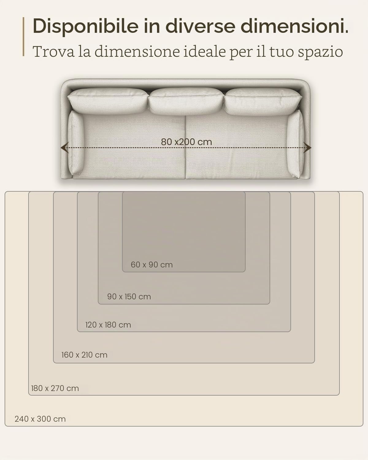 Tappeto per soggiorno 150x230 cm, tappeto a pelo corto con motivo geometrico a linee, tappeto morbido e antiscivolo per soggiorno, camera da letto e cameretta, Nero Marrone