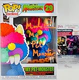 MARK PARR SIGNED MY PET MONSTER FUNKO POP VINYL 29 AUTOGRAPH JSA 682