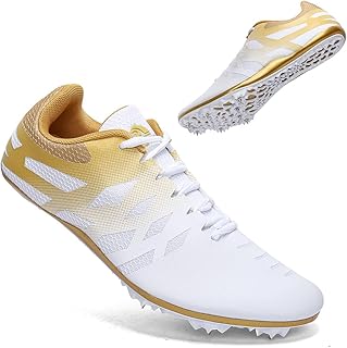 Men Women Kids Track and Field Shoes Professional 8 Spikes Running Racing Sneakers Breathable