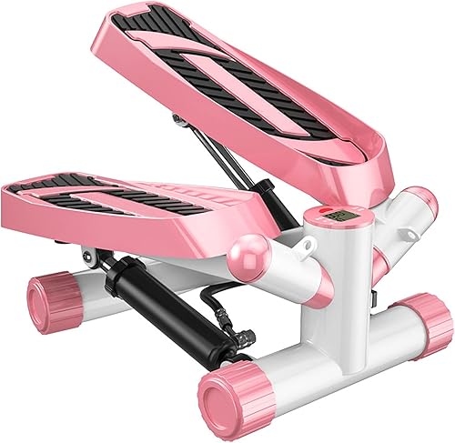 Miniatura 9 de HUHJYUGE Escalera escalonada para ejercicio, mini paso a paso con banda de resistencia, máquina de ejercicios aeróbicos de fitness, entrenamiento de