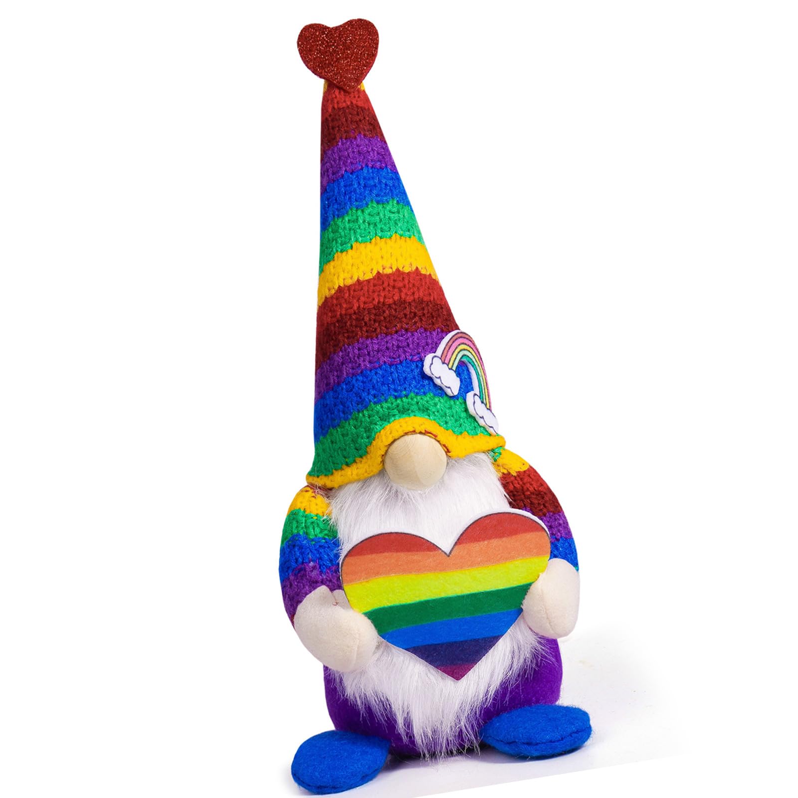 Buxuaaaa B Uxuaaaa Colorful Faceless Plush Toy Sophisticated Faceless Dolls Accent Table Decoration For Celebration And Gatherings Soft Polyester Fiber