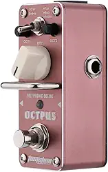 LAURAG AOS-3 Octpus oitava polifônica guitarra Pedal Mini único efeito com Bypass verdadeiro