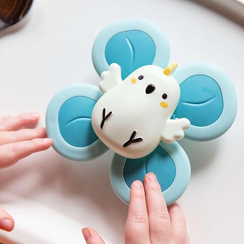 Miniatura 4 de Tiger Tribe - Bebé y preescolar - Spinners sensoriales animales australianos - Juego de 3 piezas con ventosas - Edades 6 meses - 3 años - 11016