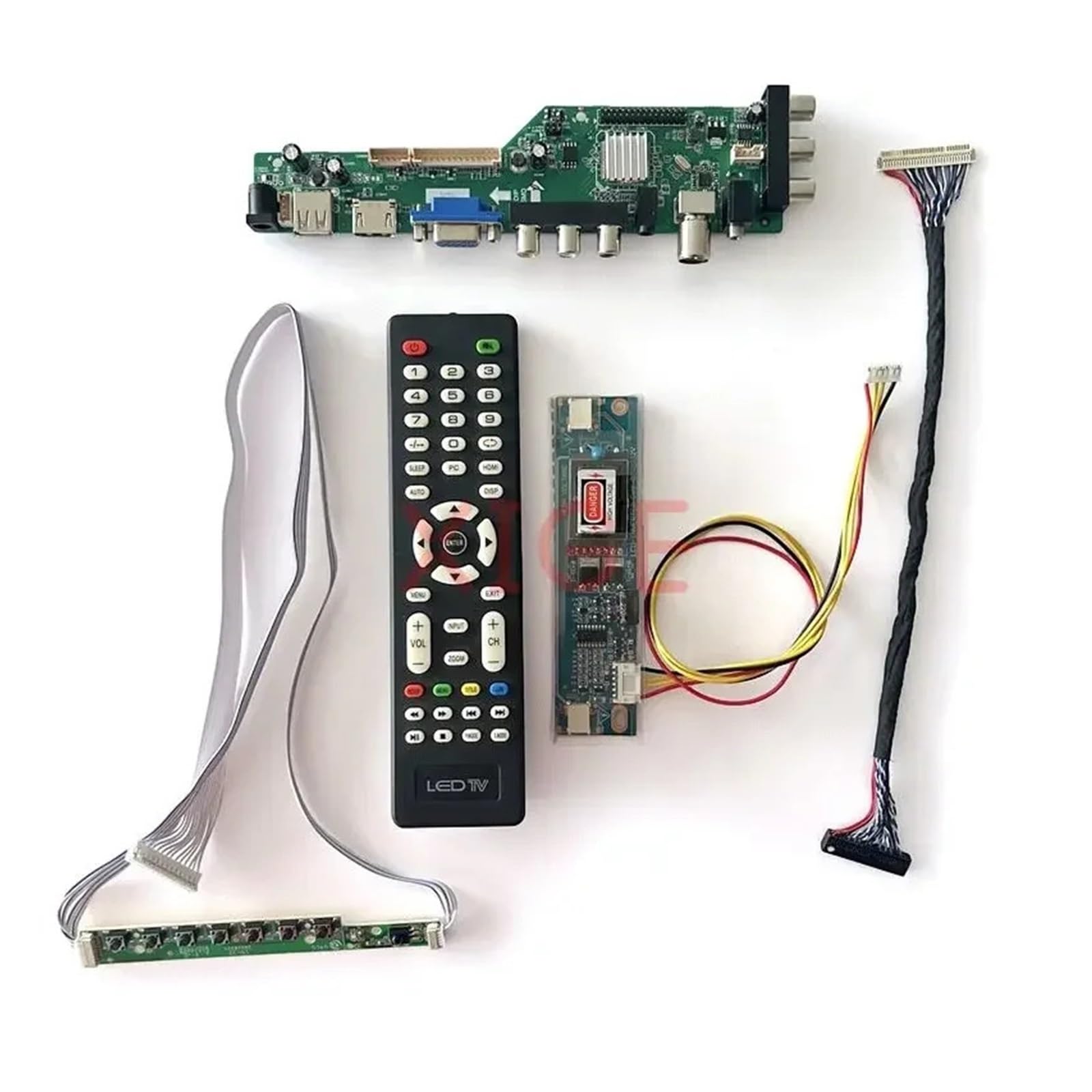 For LM200WD1-TL LTM200KT03 Scheda Di Driver Del Controller Digitale DVB 2CCFL LVDS-30Pin Display LCD Kit FAI DA TE 1600 * 900 USB + HDMI + VGA + AV + IR | For LM200WD1(TL)(D2)
