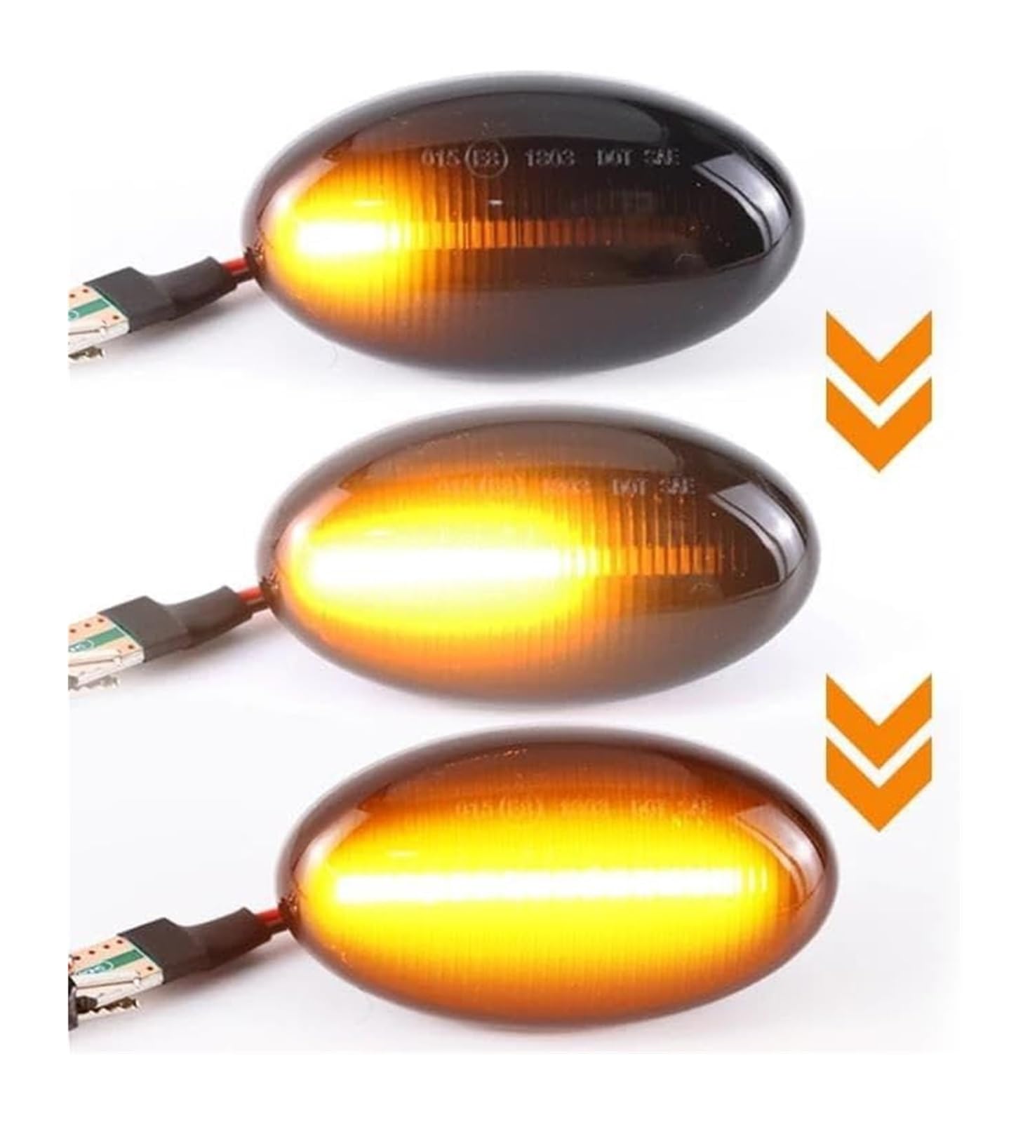 Para Benz Para Smart Para W450 W452 Para Clase A W168 Para Vito W639 W447 Para Citan W415 Indicador Marcador Lateral Luces Señal Giro De Coche Señal Giro Espejo