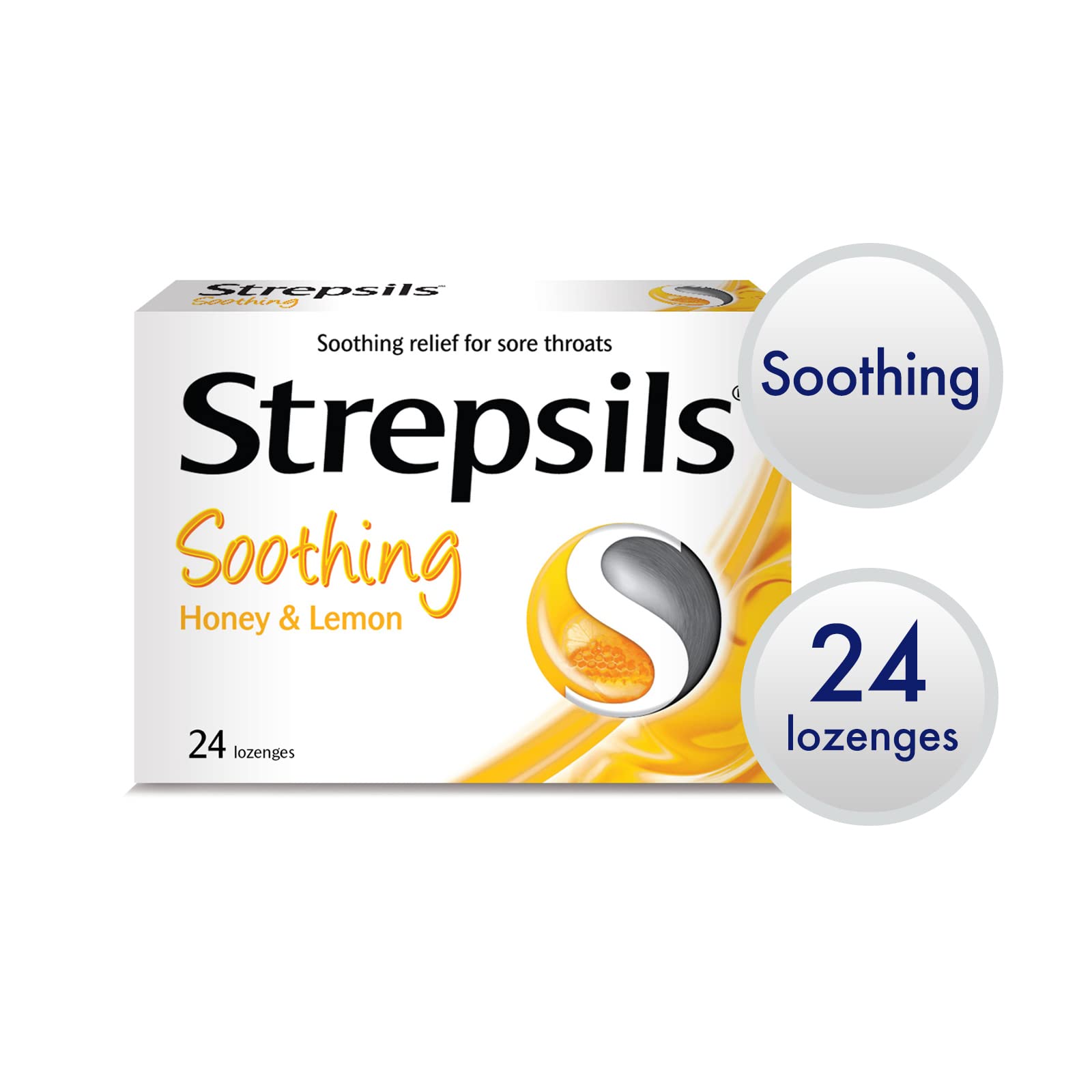 Soothing Honey & Lemon 24 Lozenges