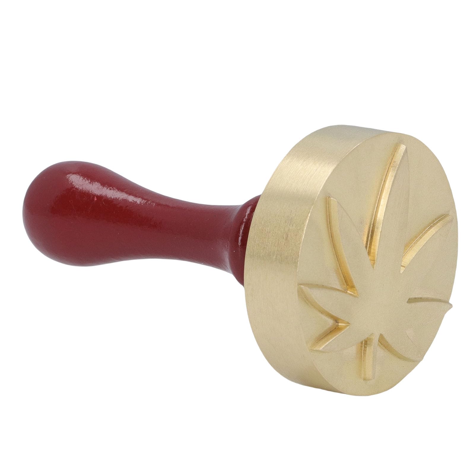 Emporte-pièce en Cuivre Motif Feuille D'érable, Manche en Bois, pour Cocktails Whisky Boissons Bar Maison