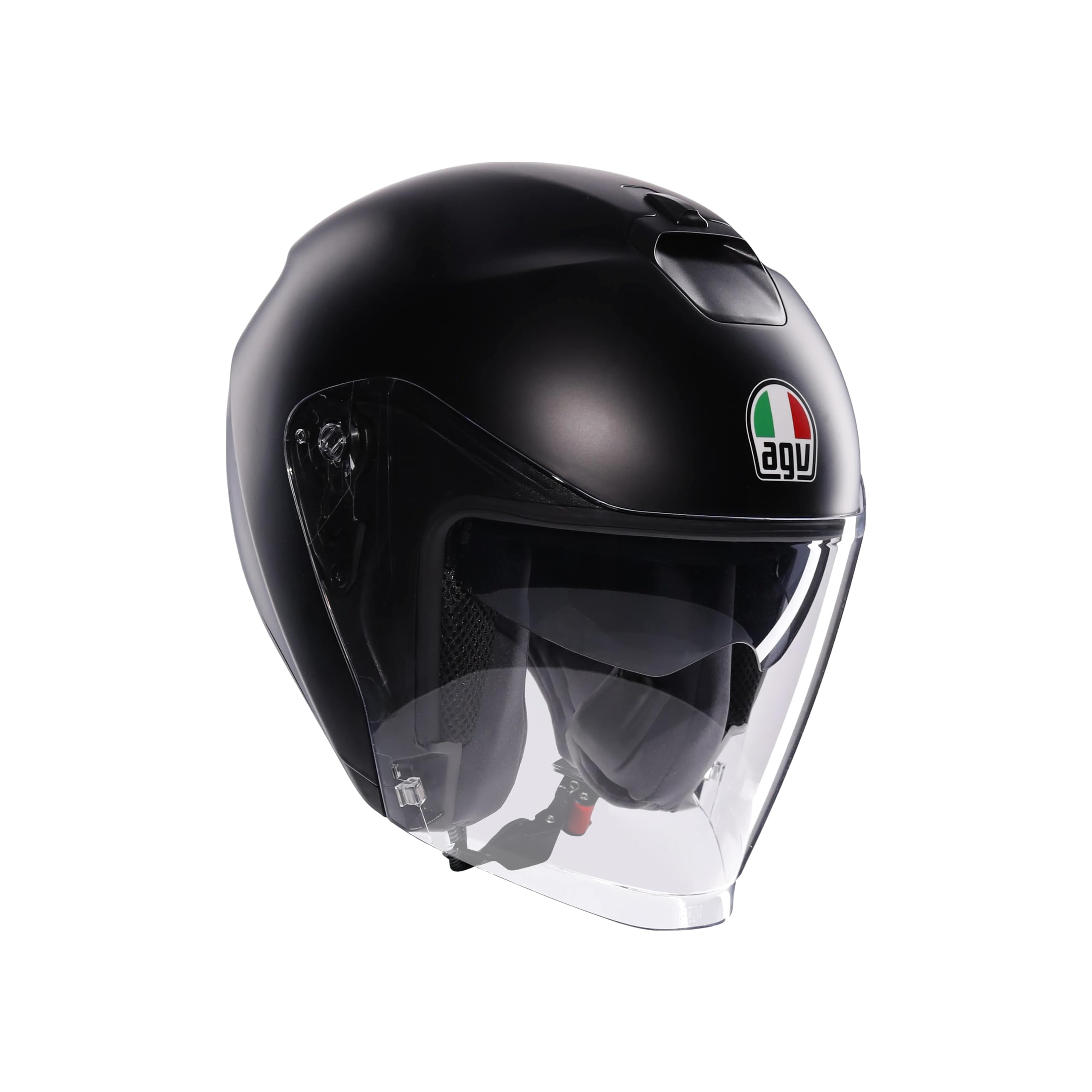 IRIDES E2206, Motorbike Open Face Helmet, Motorcycle Jet Helmet Unisex with Anti-Scratch and UV-Protective Visor