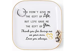 Step Mom Gifts for Bonus Mom: Jewelry Dish Ring Dish Tray for...