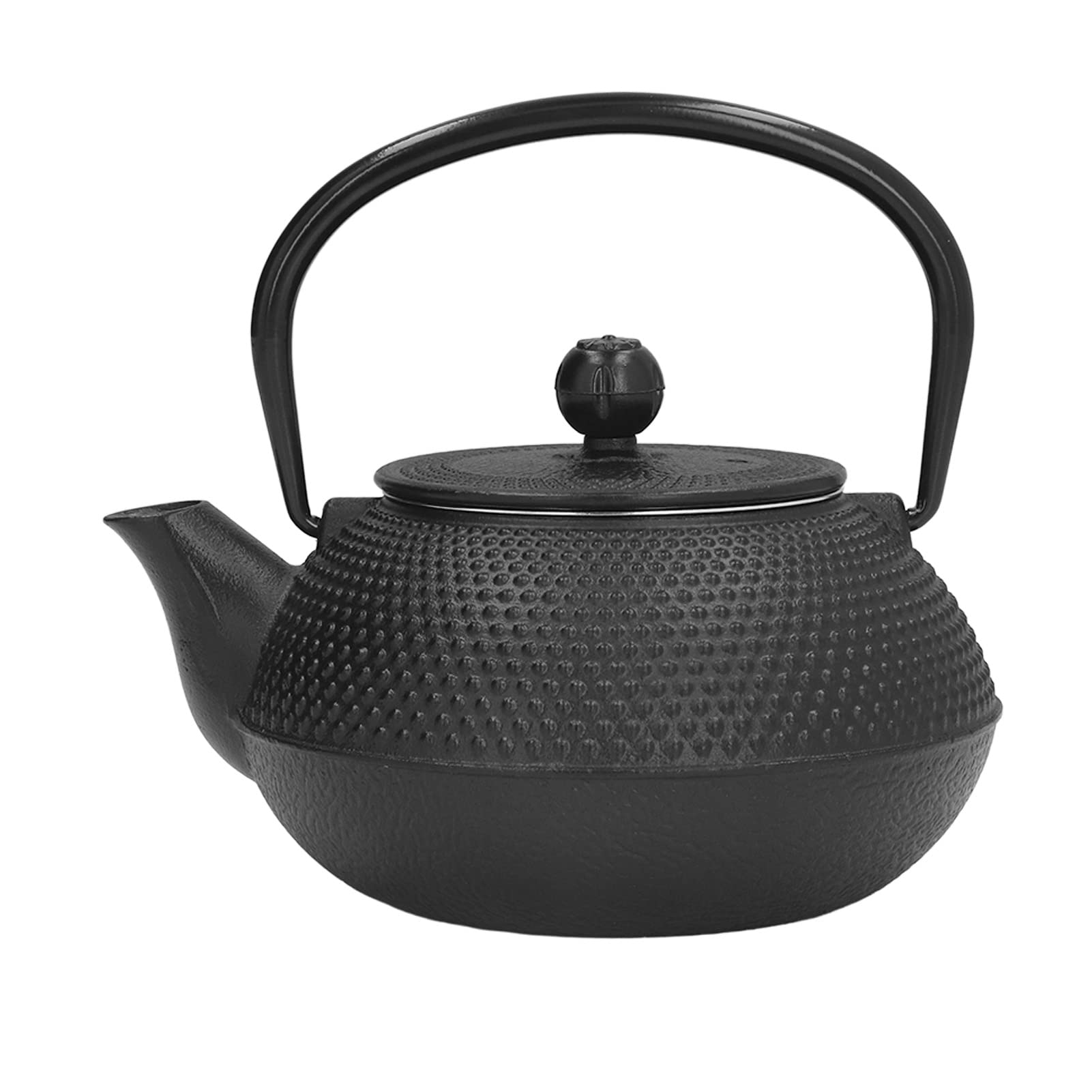 Tetera para la Estufa, la Pequeña Olla de Hierro Fundido 800 Ml de Tetera de Hierro Fundido con 2 Tazas de té de Hierro Fundido para papá, mamá, Amigos, Familiares, Bodas, Decoraciones