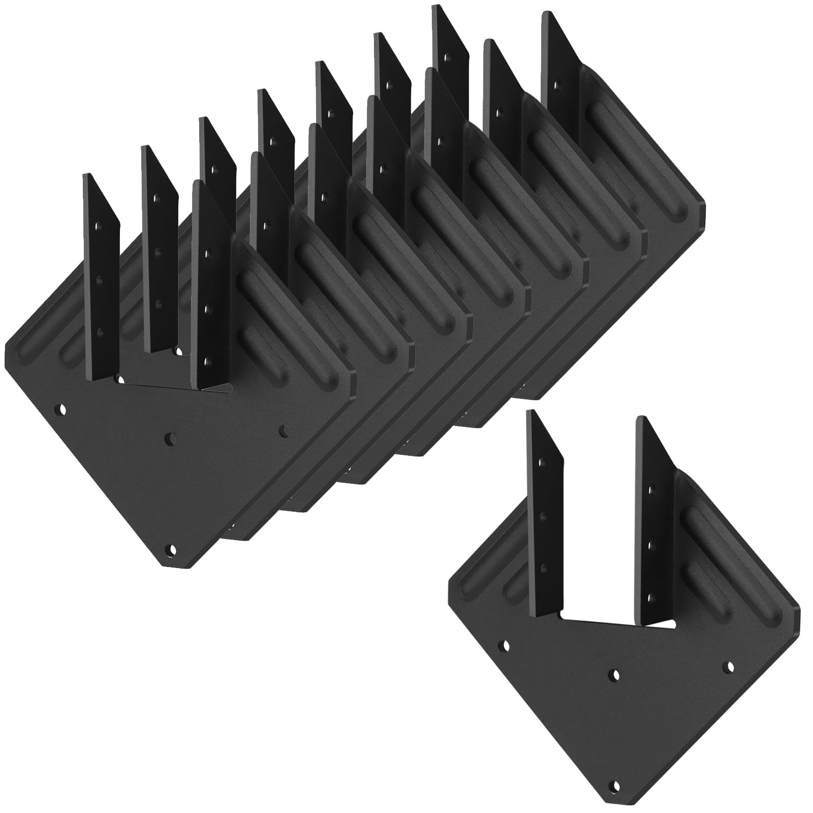 Amazon.com: GBGS 8 Pcs 13 Gauge Steel Hurricane Ties for 2x4/2x6