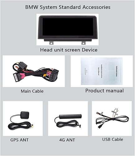 Miniatura 7 de Android 12 CarPlay - Radio de coche estéreo automático GPS navegación reproductor multimedia compatible con BMW 3Series F30 F31 F34 320d 325i NBT