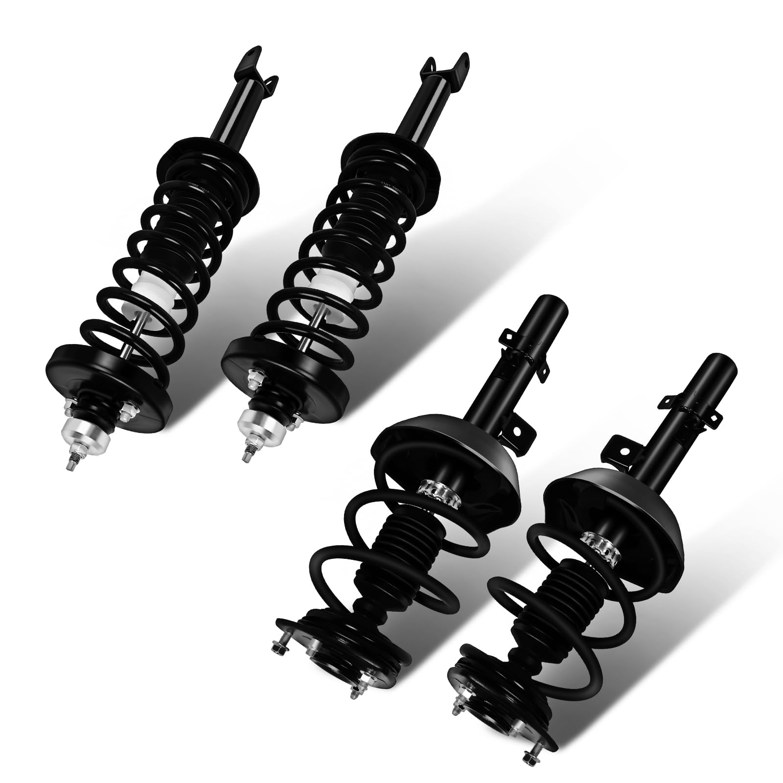 SCITOO - Front and Rear Complete Strut & Coil Spring Assembly Fits 2013-2017 for Honda for Accord with 172984 172971 172970 - Set of 4